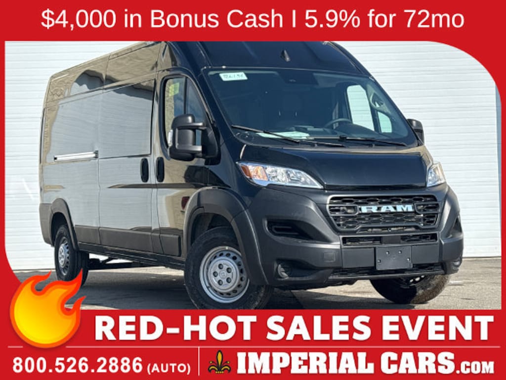 New 2026 Ram ProMaster PROMASTER 2500 TRADESMAN CARGO VAN HIGH ROOF 159' Cargo Van