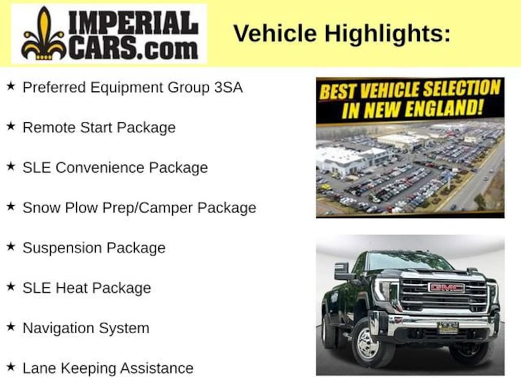 Used 2024 GMC Sierra 3500 HD SLE DRW Truck