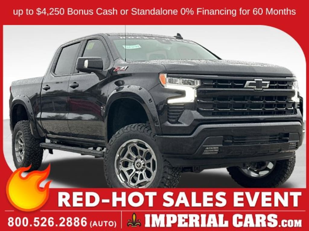 New 2026 Chevrolet Silverado 1500 RST with Rocky Ridge Upfit Truck