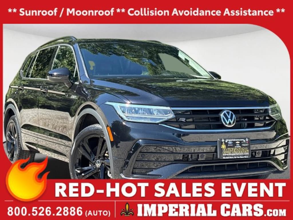 Used 2023 Volkswagen Tiguan 2.0T SE R-Line Black SUV