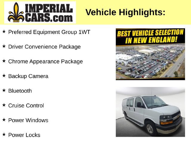 Used 2025 Chevrolet Express Cargo WT Van Cargo Van
