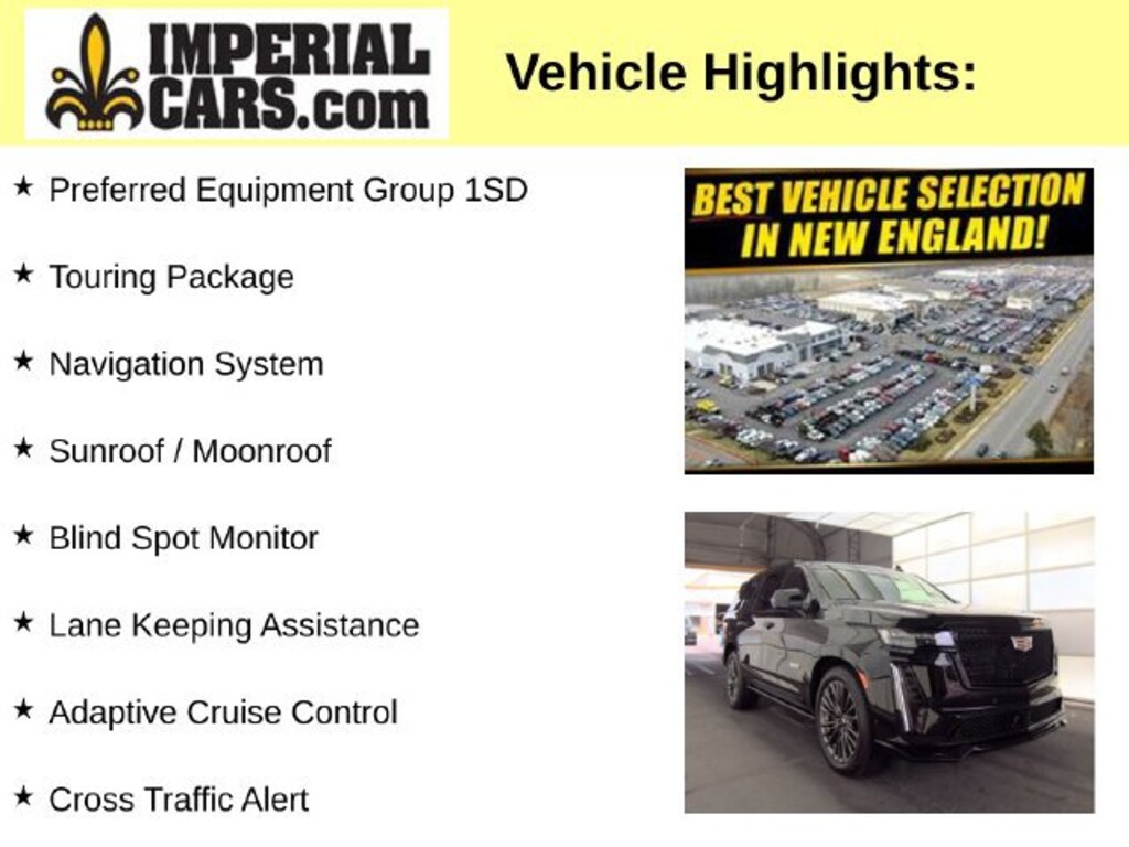 Used 2023 CADILLAC Escalade AWD V-Series SUV