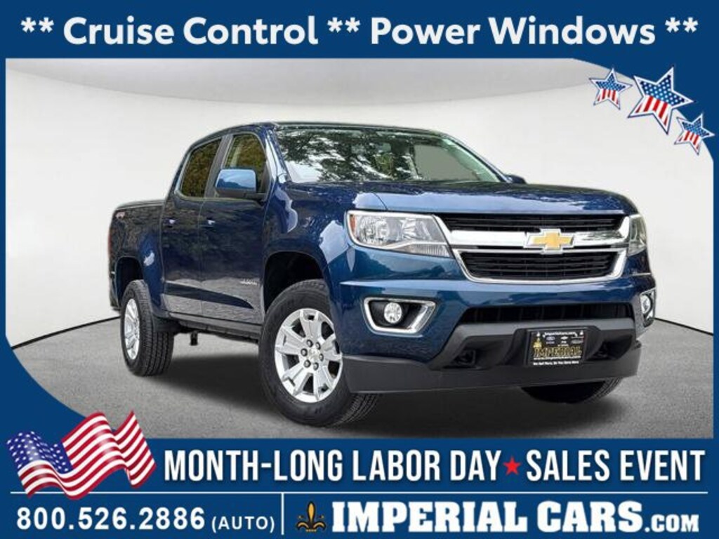 Used 2019 Chevrolet Colorado 4WD LT Truck Crew Cab