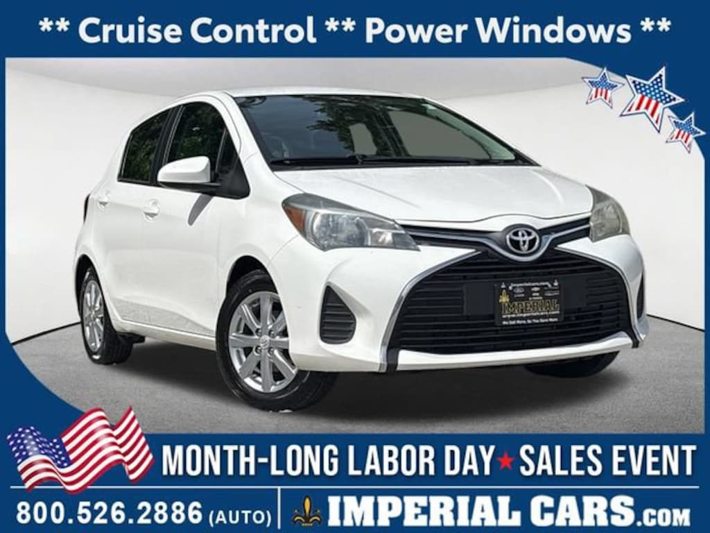 Used 2015 Toyota Yaris L Liftback