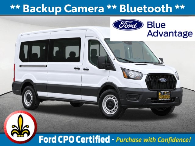 Certified 2024 Ford Transit-350 Passenger XL Wagon Medium Roof Van