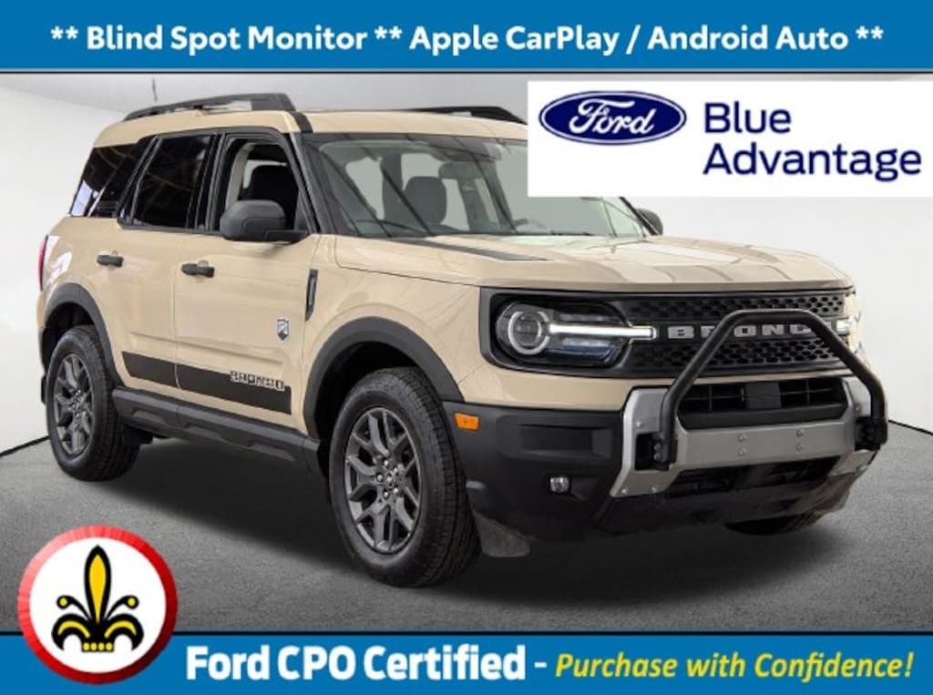Certified 2025 Ford Bronco Sport Big Bend SUV