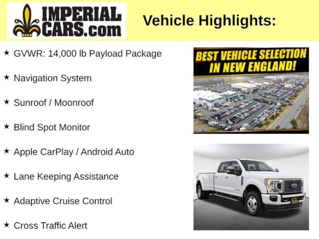 Used 2021 Ford F-350 Platinum Truck Crew Cab