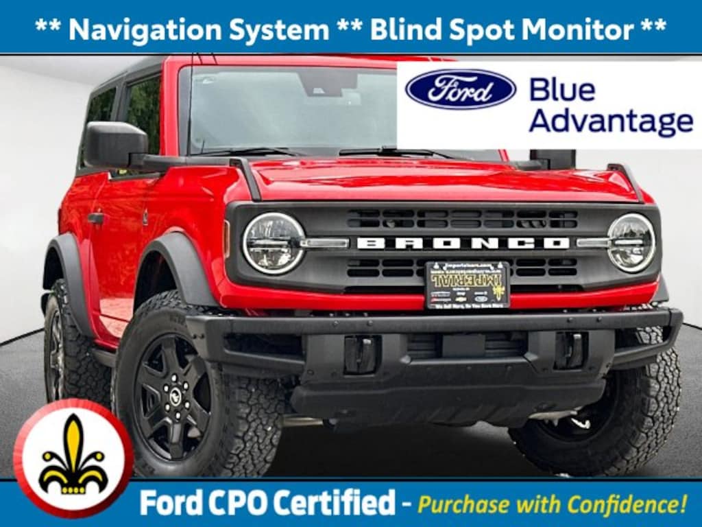 Certified 2024 Ford Bronco Black Diamond SUV