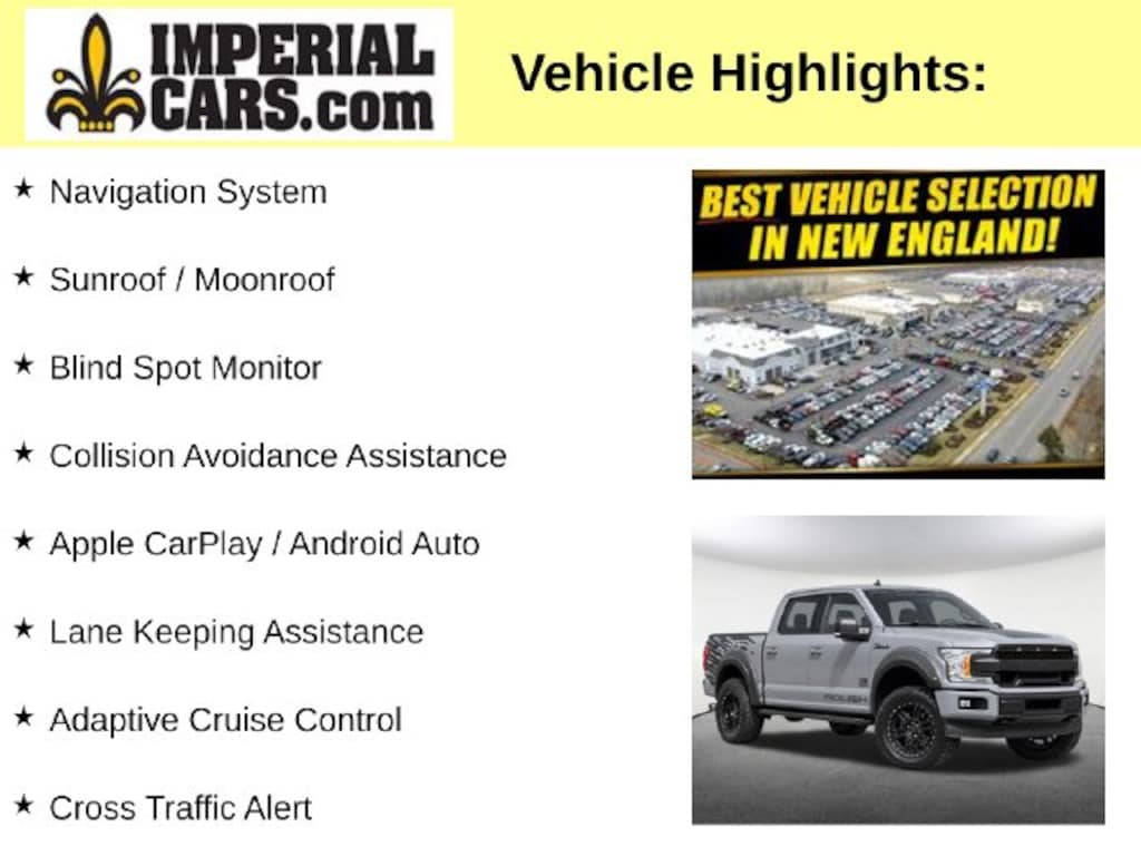 Certified 2020 Ford F-150 Roush Truck SuperCrew Cab