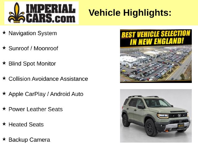 Used 2026 Honda Passport TrailSport Elite SUV
