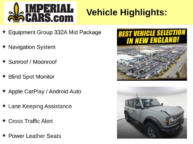 Used 2023 Ford Bronco Badlands SUV
