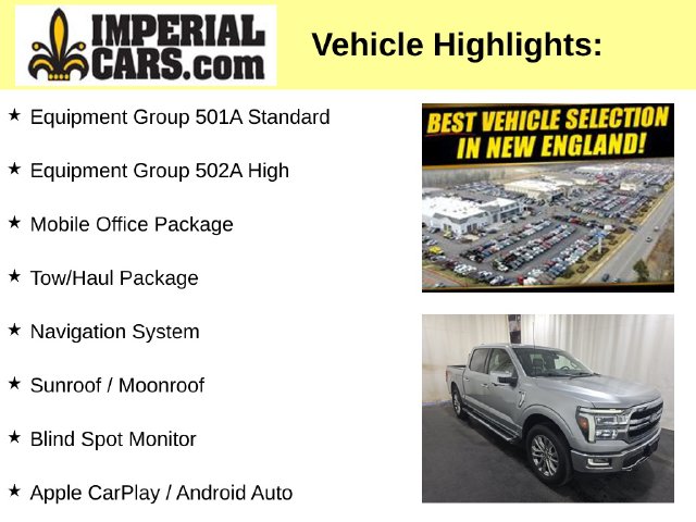 Used 2024 Ford F-150 Lariat Truck SuperCrew Cab