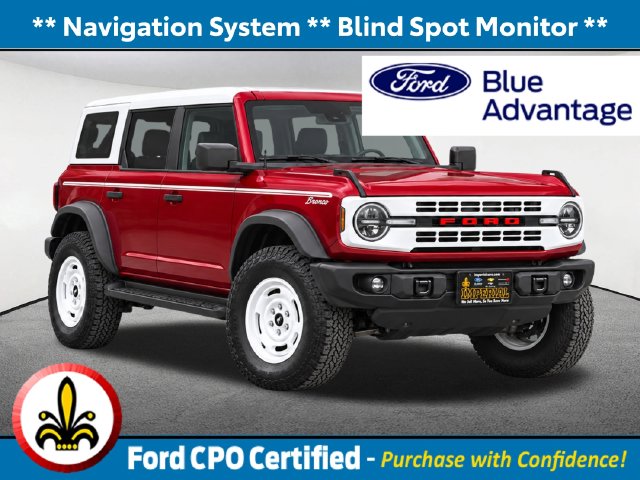 Certified 2025 Ford Bronco Heritage Edition SUV