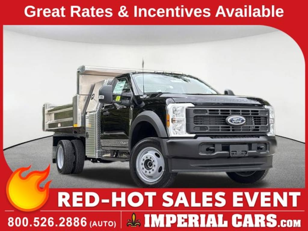 New 2026 Ford F-550SD XL Xtreme Duty Dump Body Chassis