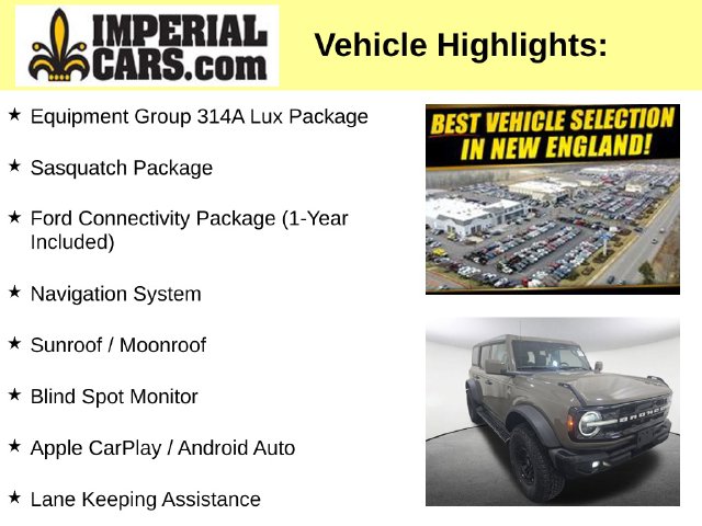 Used 2026 Ford Bronco Outer Banks SUV