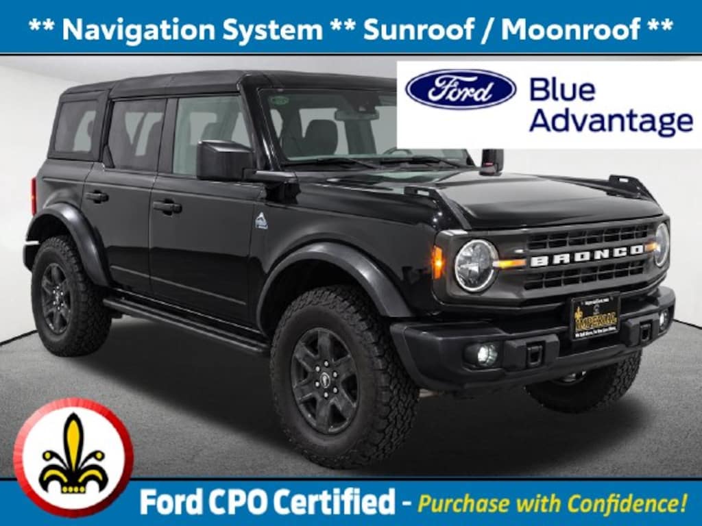 Certified 2024 Ford Bronco Black Diamond SUV