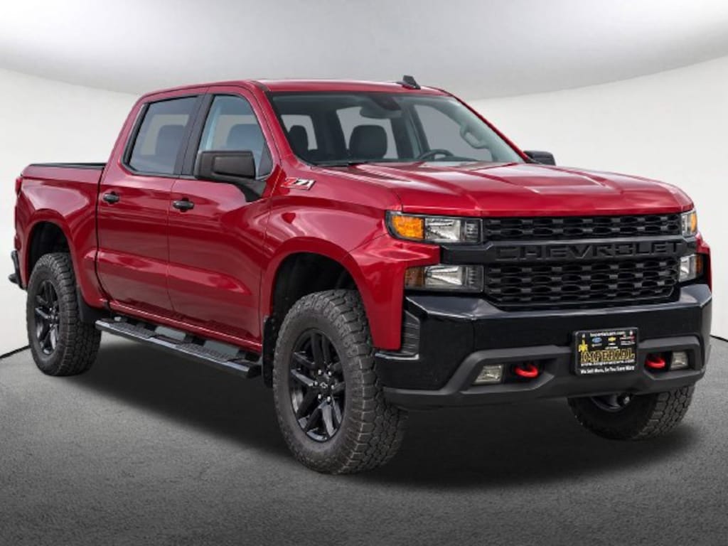Used 2022 Chevrolet Silverado 1500 LTD Custom Trail Boss Truck Crew Cab