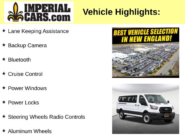 Certified 2020 Ford Transit-350 Passenger XL Wagon Low Roof Van