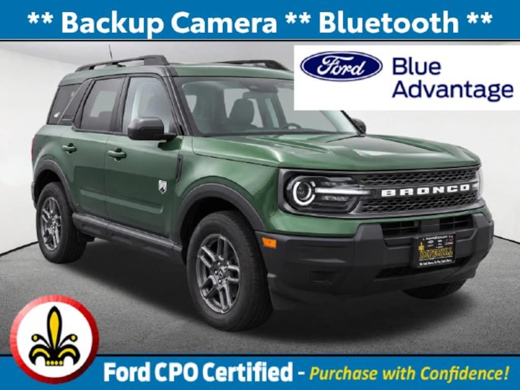 Certified 2025 Ford Bronco Sport Big Bend SUV