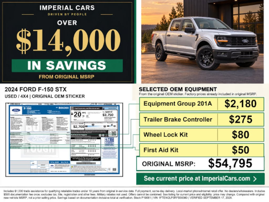 Used 2024 Ford F-150 STX Truck