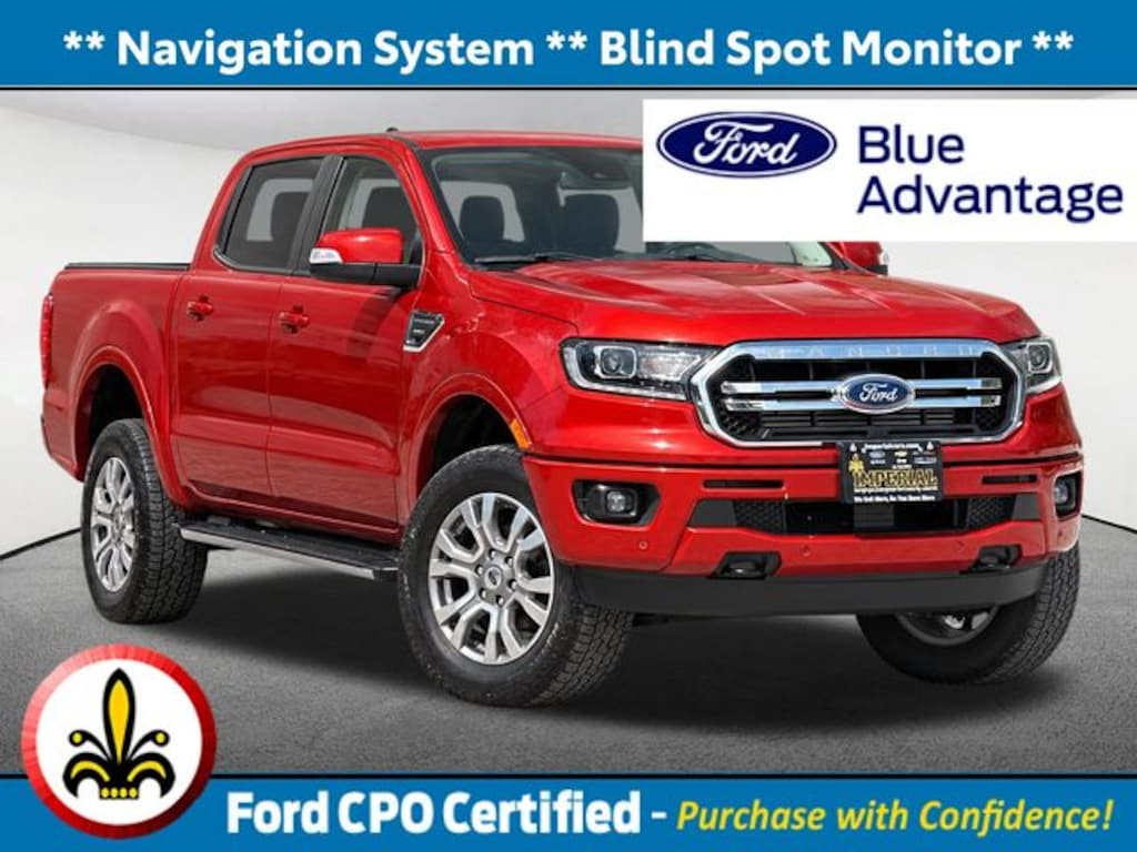 Certified 2023 Ford Ranger Lariat Truck SuperCrew