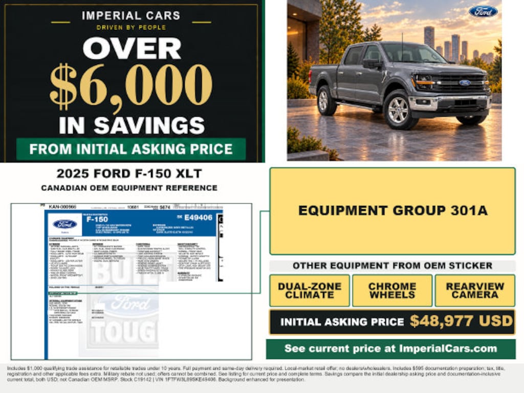 Certified 2025 Ford F-150 XLT Truck SuperCrew Cab