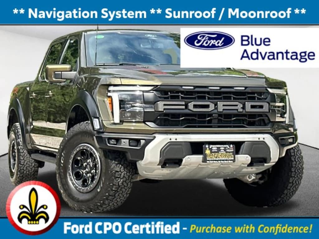 Certified 2025 Ford F-150 Raptor Truck SuperCrew Cab