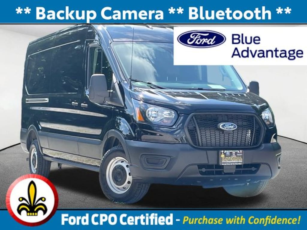 Certified 2025 Ford Transit-150 Cargo Base Van Medium Roof Van