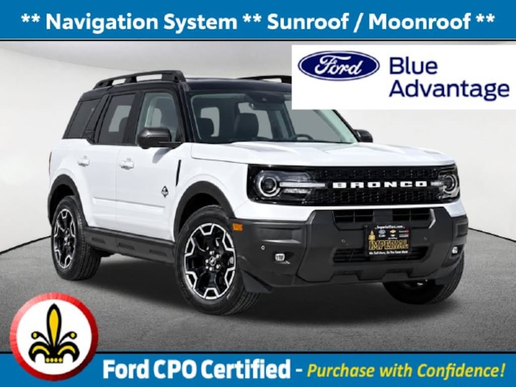 Certified 2025 Ford Bronco Sport Outer Banks SUV