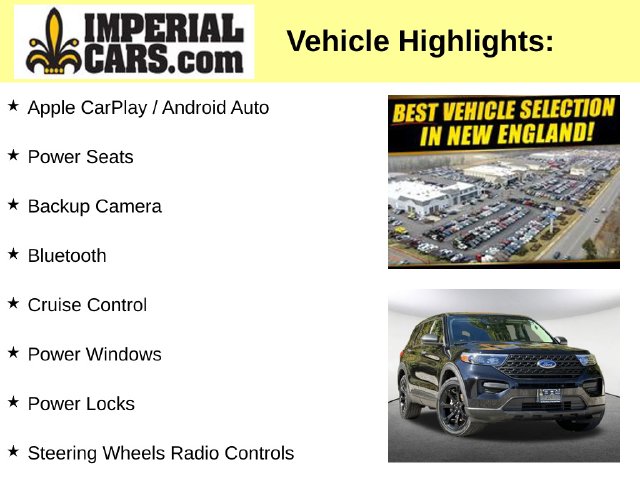Certified 2021 Ford Explorer Base SUV