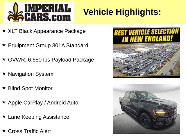 Used 2024 Ford F-150 XLT Truck SuperCrew Cab