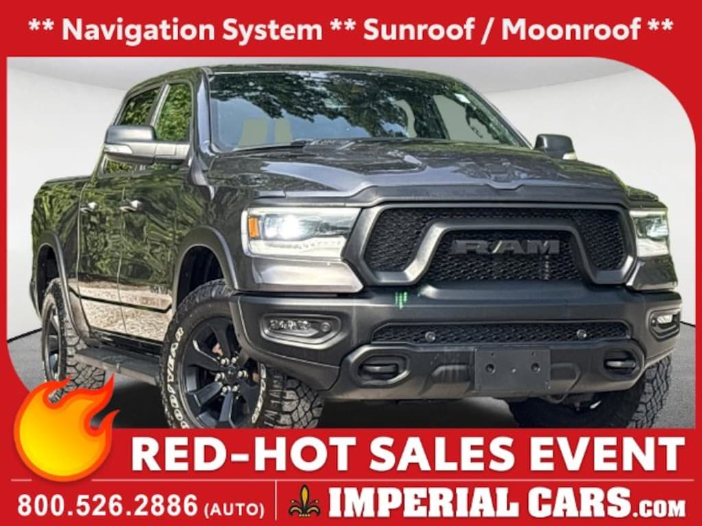 Used 2021 Ram 1500 Rebel Truck Crew Cab