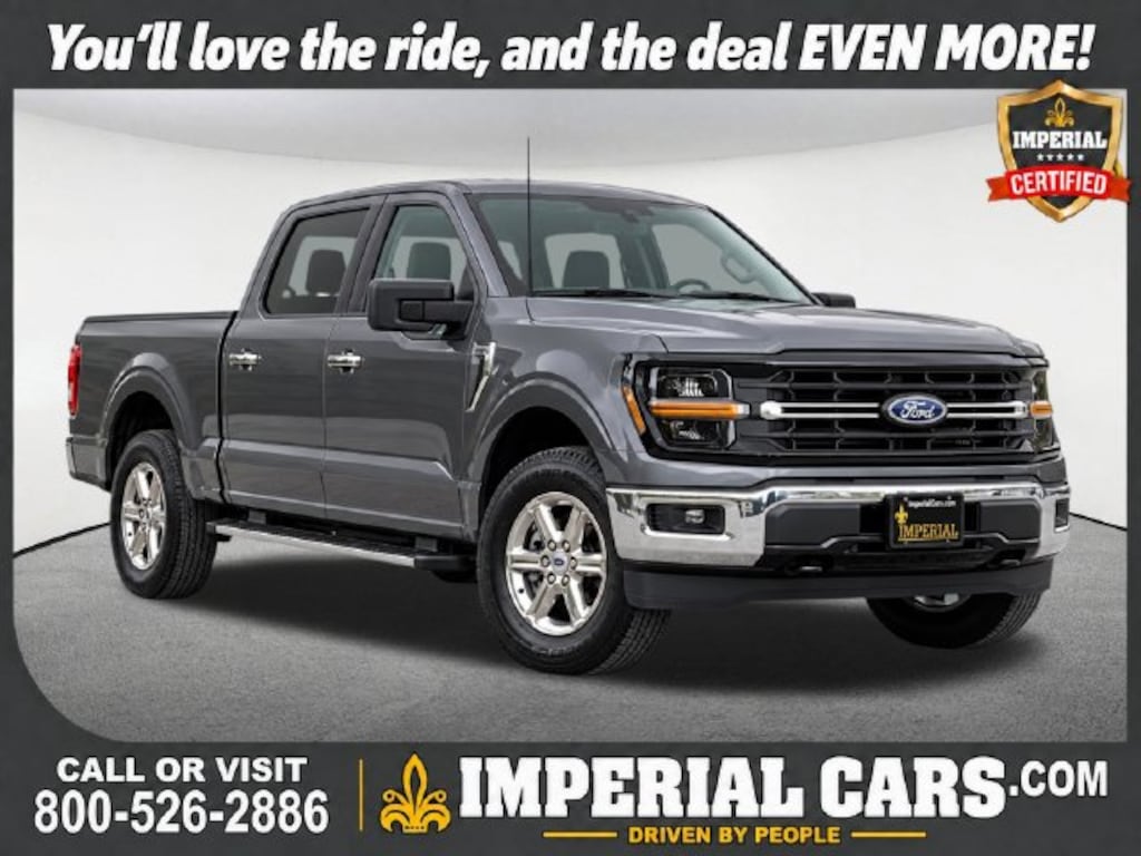 Certified 2025 Ford F-150 XLT Truck SuperCrew Cab