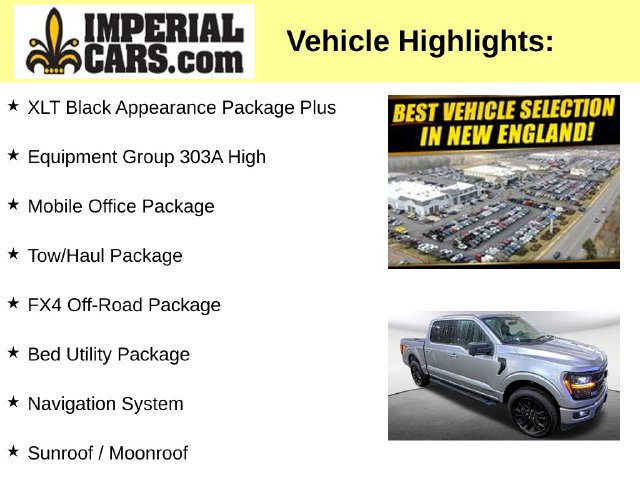 Used 2024 Ford F-150 XLT Truck SuperCrew Cab