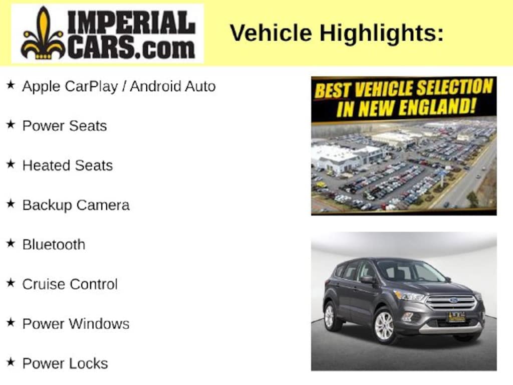 Certified 2019 Ford Escape SE SUV