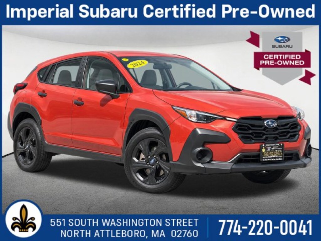 Certified 2024 Subaru Crosstrek Base SUV