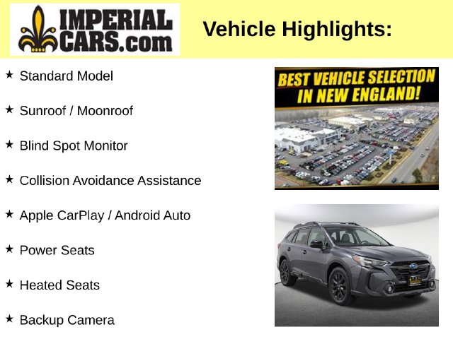Used 2024 Subaru Outback Onyx Edition SUV