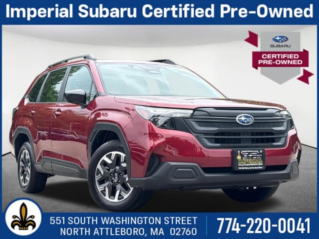 Certified 2026 Subaru Forester Standard Model SUV