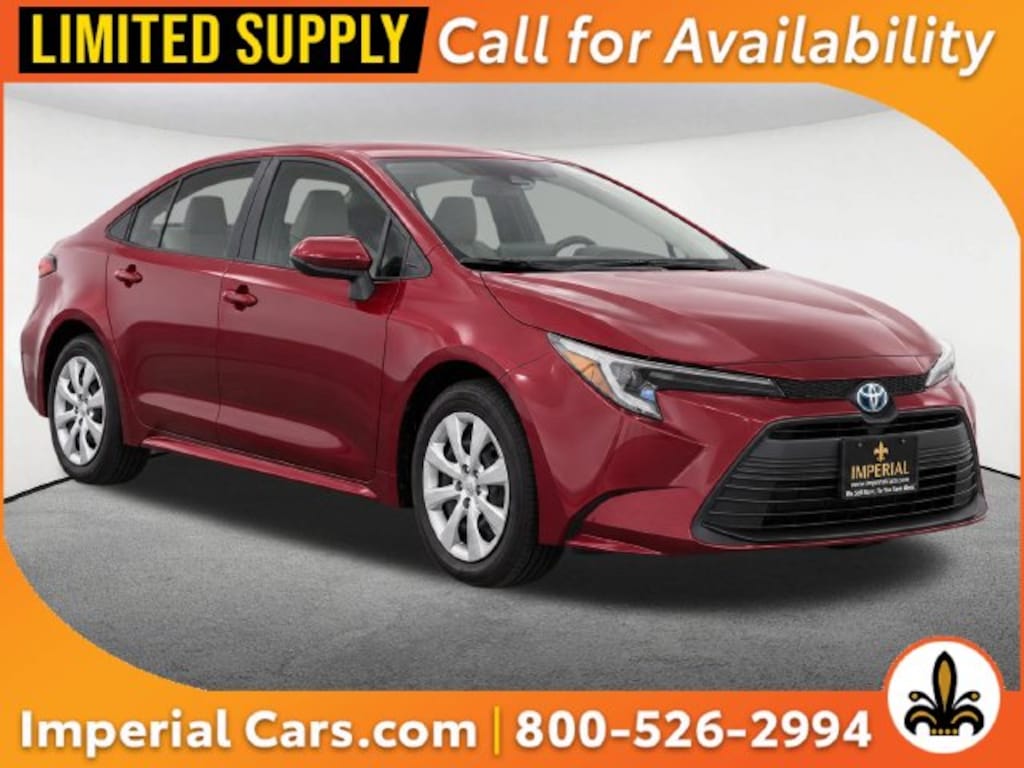 Used 2025 Toyota Corolla Hybrid LE Sedan