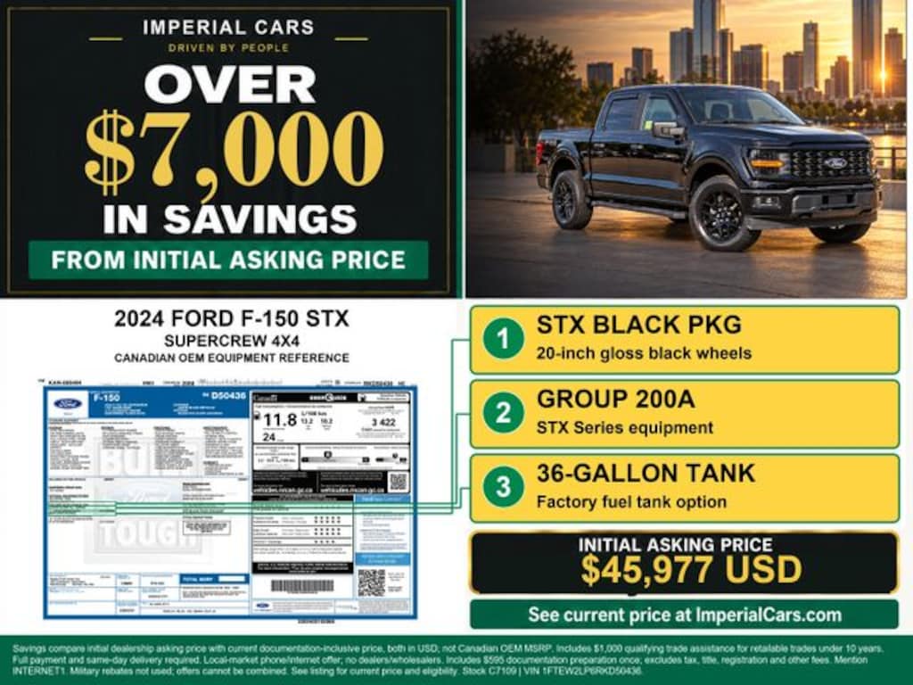 Used 2024 Ford F-150 STX Truck