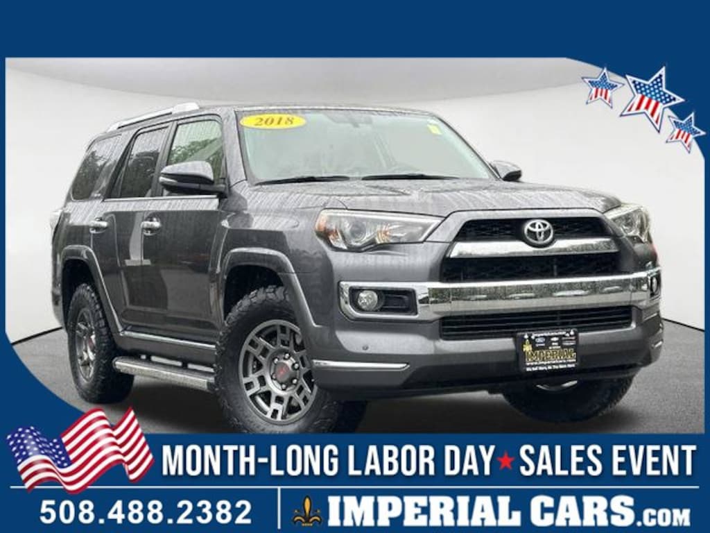 Used 2018 Toyota 4Runner Limited SUV