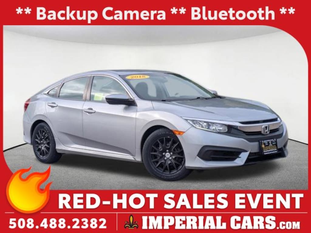 Used 2018 Honda Civic LX Sedan
