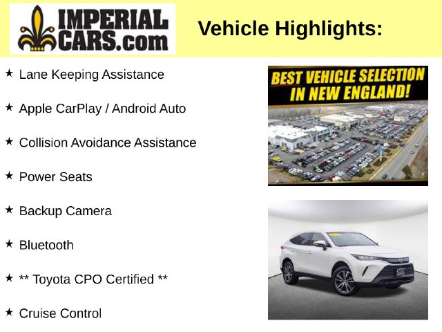 Certified 2022 Toyota Venza LE SUV