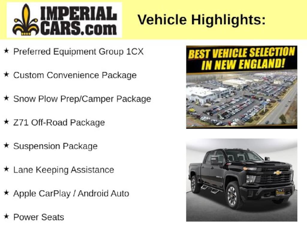 Used 2024 Chevrolet Silverado 2500HD Custom Truck