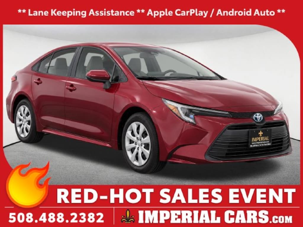 Used 2025 Toyota Corolla Hybrid LE Sedan
