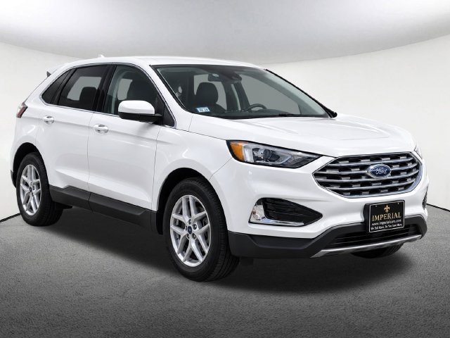 Used 2022 Ford Edge SEL with VIN 2FMPK4J94NBA17592 for sale in Milford, MA