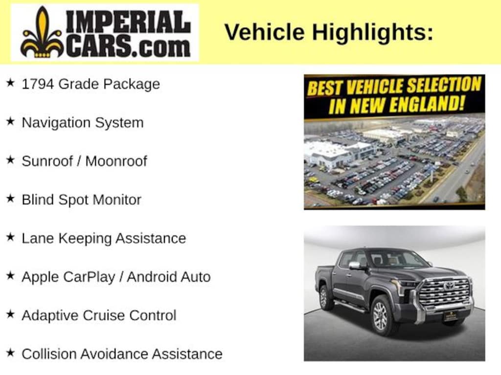 Used 2025 Toyota Tundra 1794 Truck
