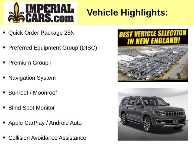 Used 2024 Jeep Wagoneer L Series III SUV