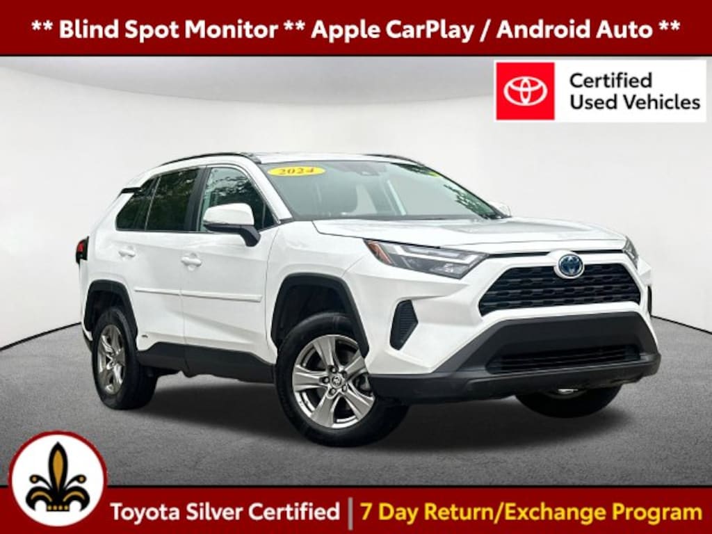Certified 2024 Toyota RAV4 Hybrid LE SUV