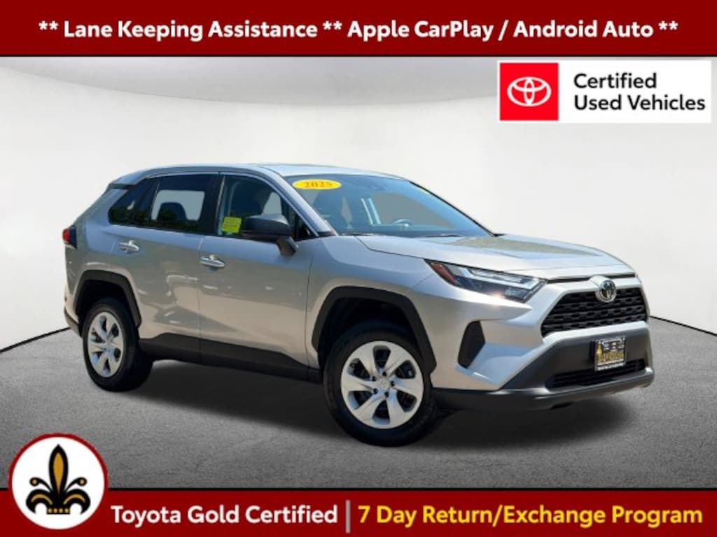 Certified 2025 Toyota RAV4 LE SUV